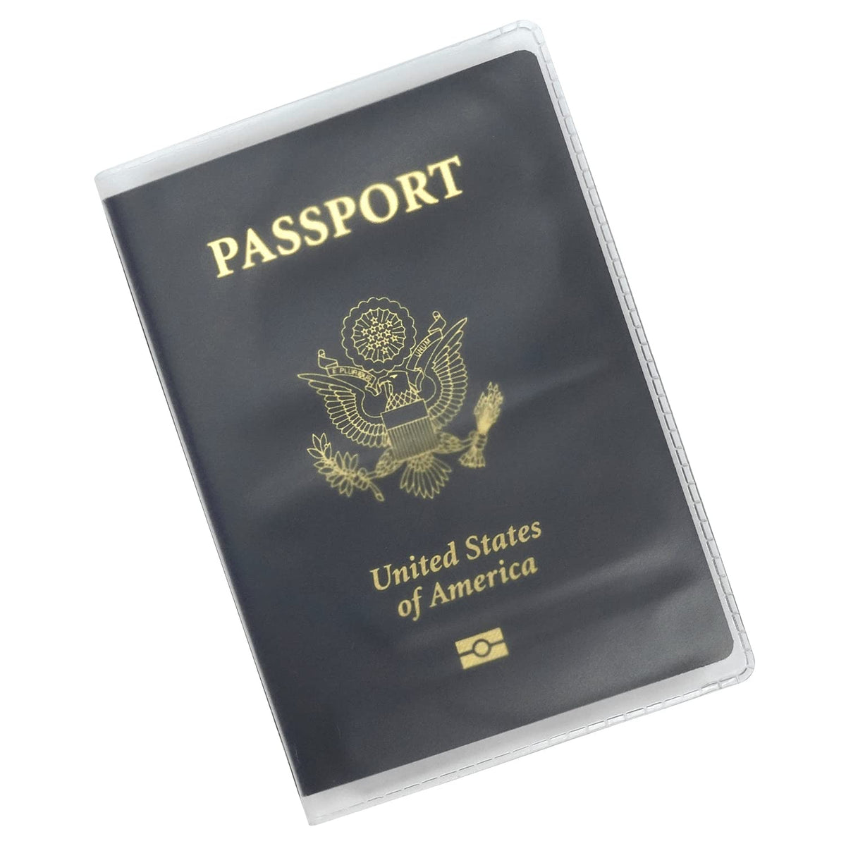 Millennial Essentials unisex-adult Waterproof Clear Passport Cover Plastic Passport Protector Vinyl ID Card Protector Case Holder Travel Pack of 6,