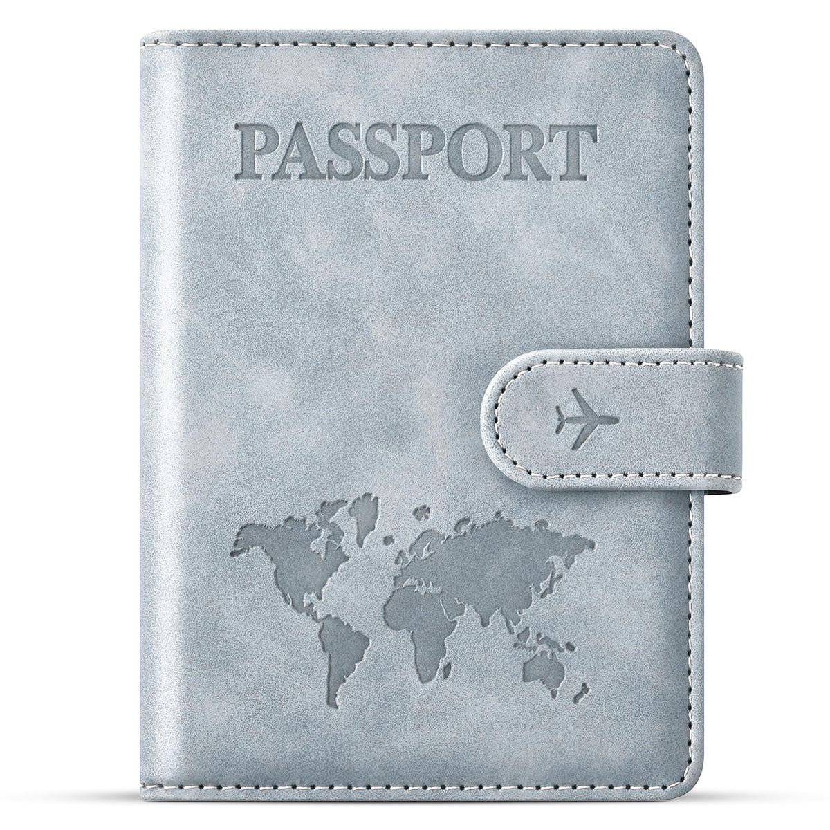 Passport Holder for Travel Essentials, Passport Wallet Cover Case for Travel Must Haves Accessories,Passport Book Holders for Women and Men