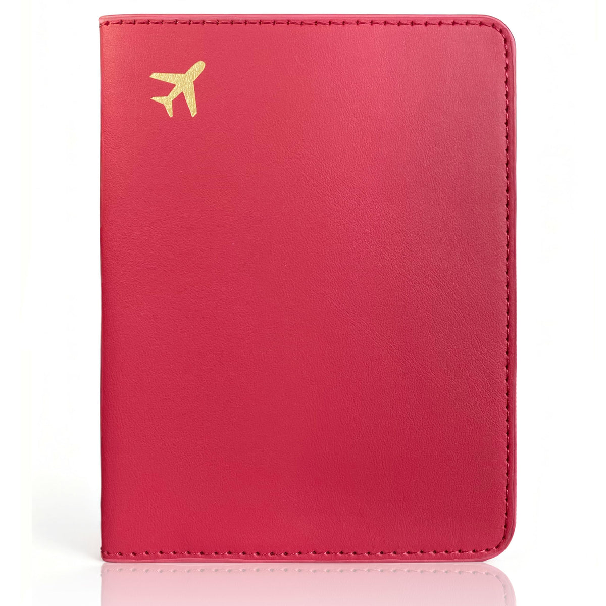 Passport Holder for Travel Essentials,RFID Blocking Passport Cover Case for Travel Accessories,Travel Wallet for Women Men (Cream)