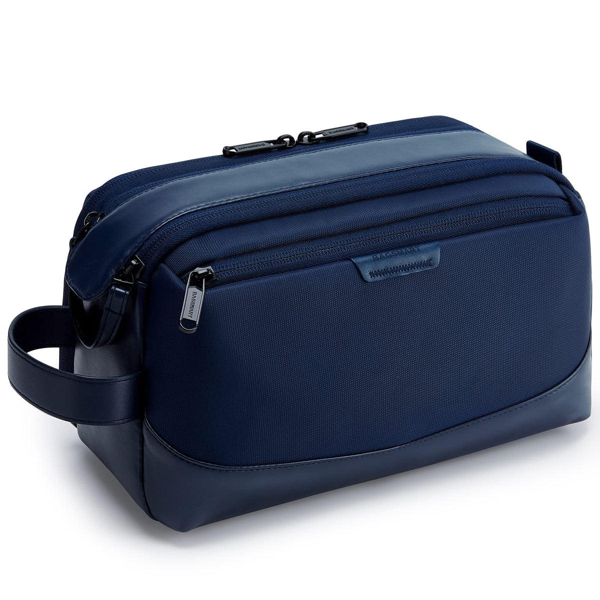 BAGSMART Toiletry Bag for Men, Large Travel Toiletry Organizer, Dopp Kit Water-resistant Shaving Bag for Toiletries Accessories - Black
