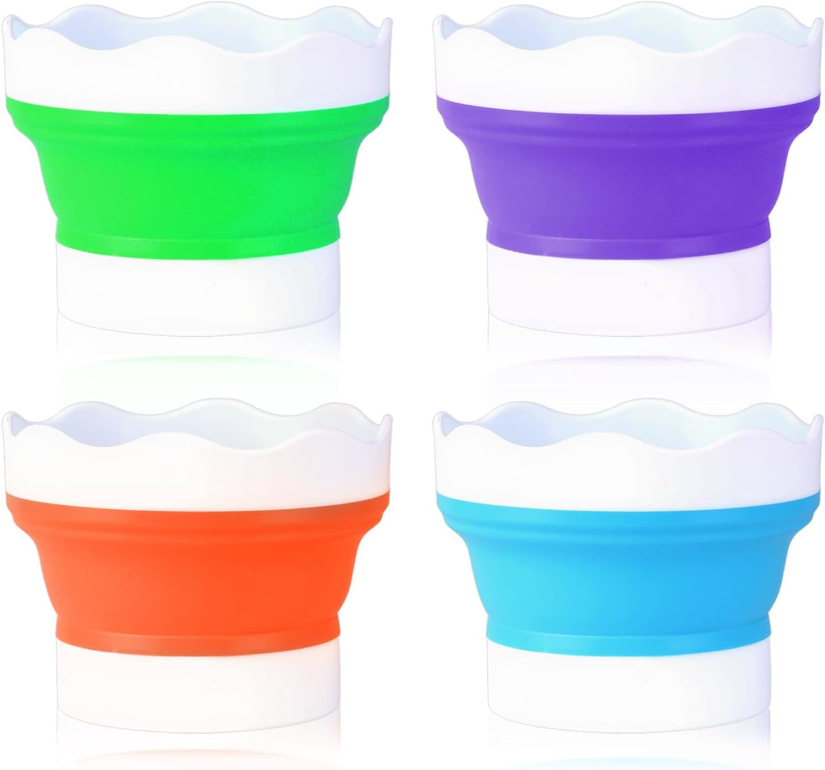 4PCS Collapsible Paint Cup, Paint Water Cup Collapsible Water Cups