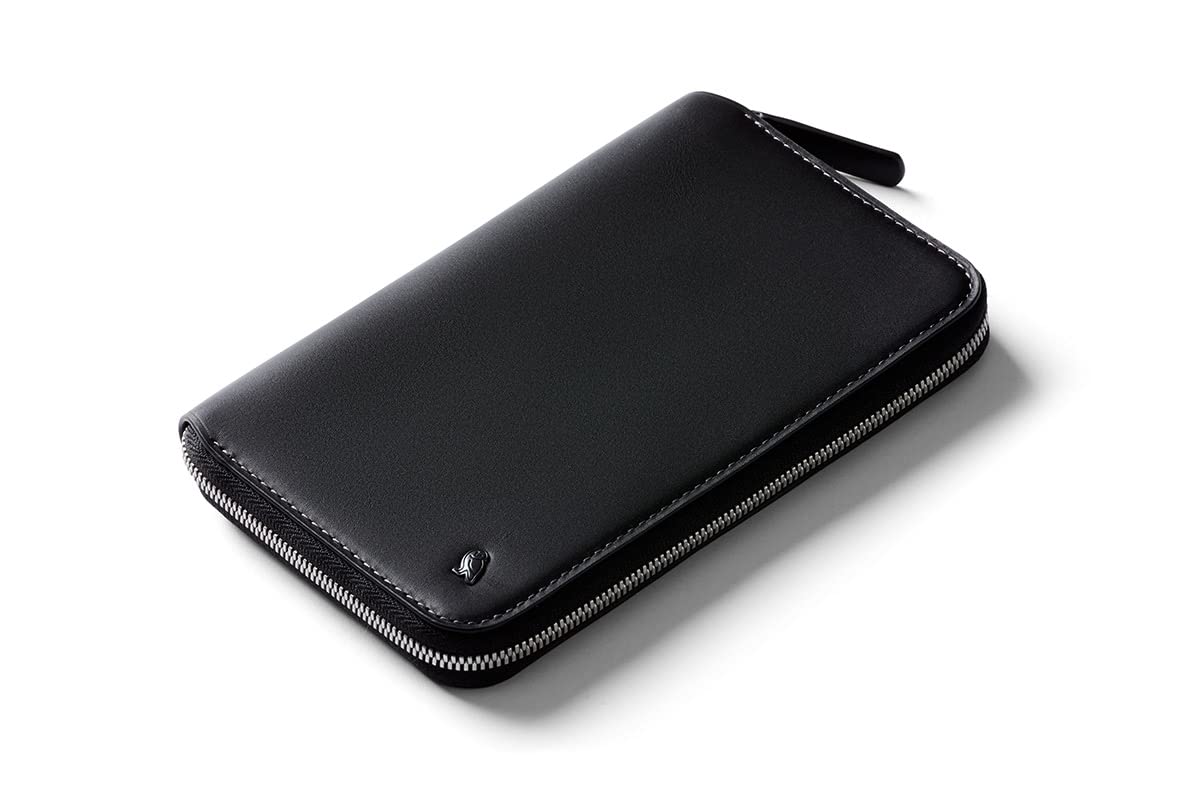 Bellroy Travel Folio, Leather Passport Wallet - Sienna