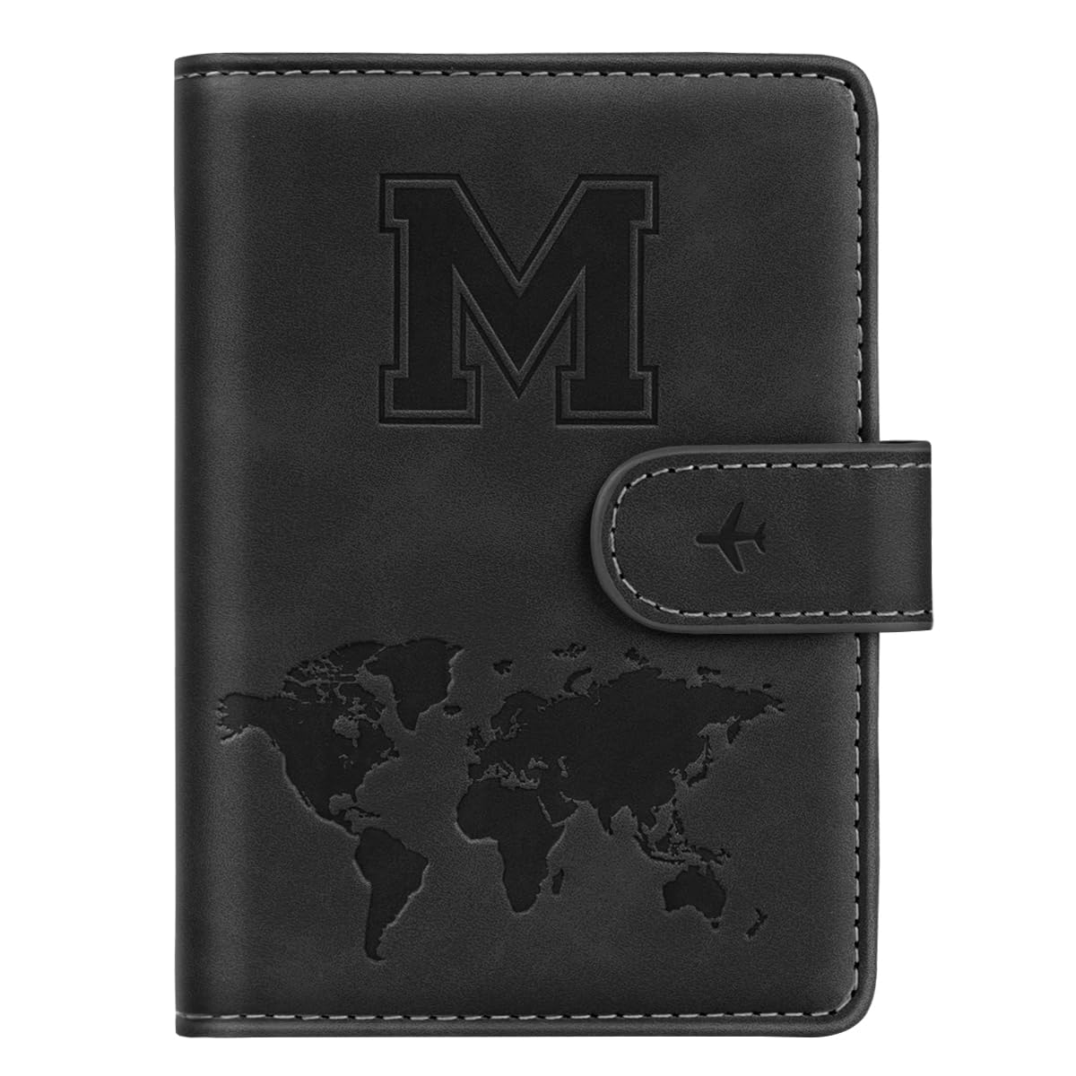 Passport Holder for Travel Essentials Personalized Initial Wallets