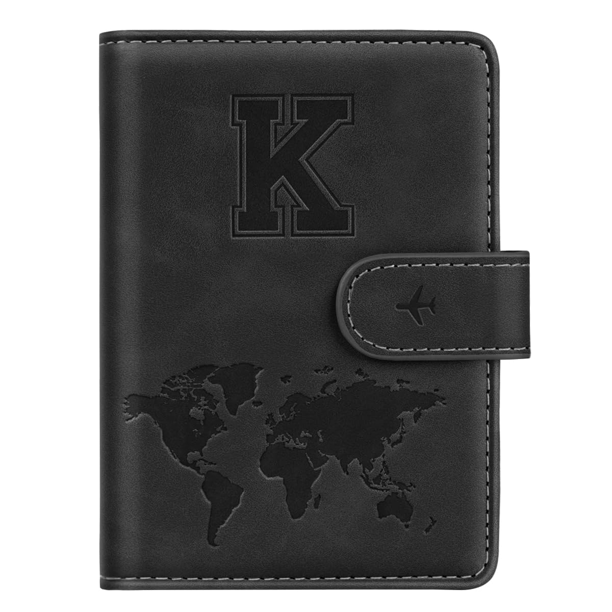Passport Holder for Travel Essentials Personalized Initial Wallets