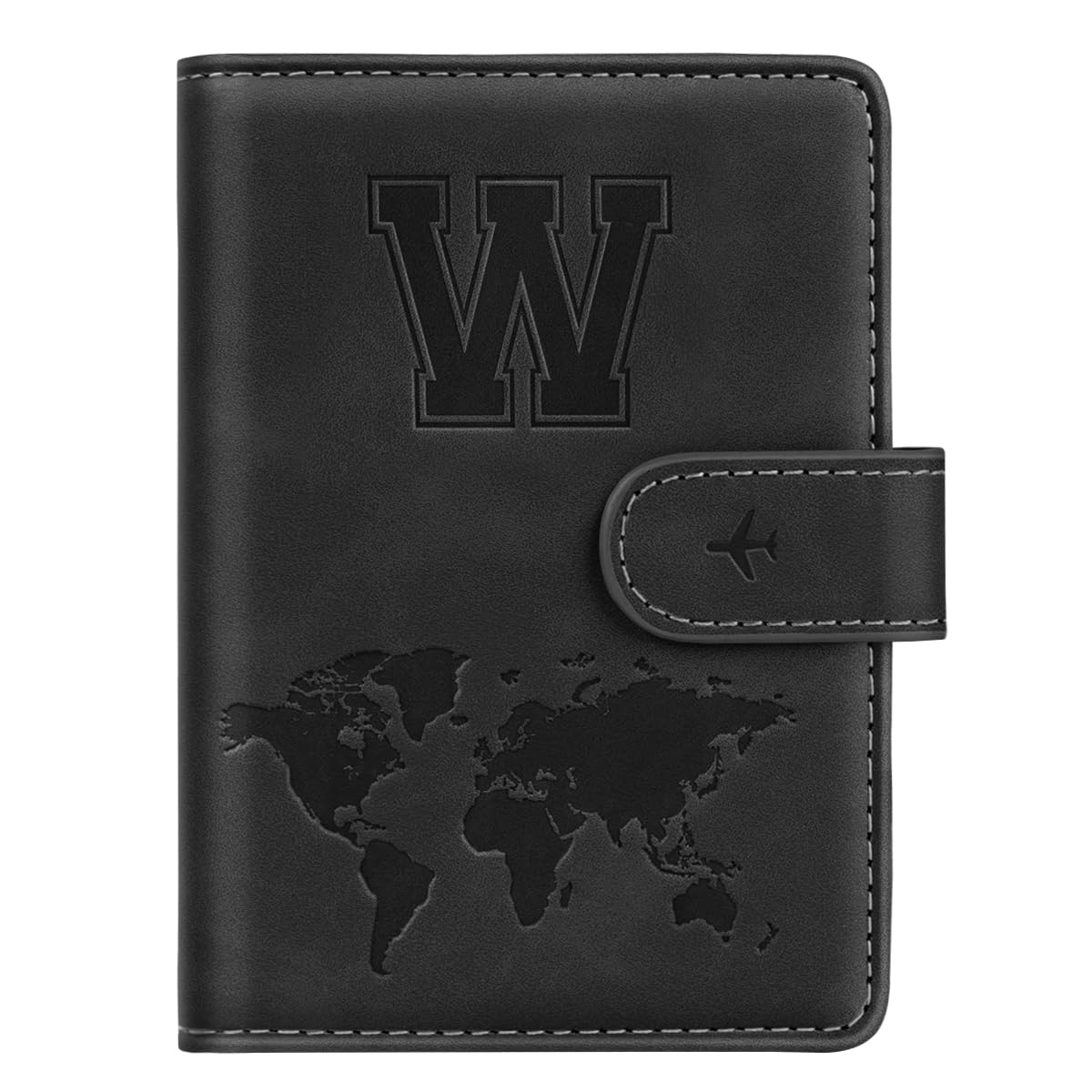 Passport Holder for Travel Essentials Personalized Initial Wallets