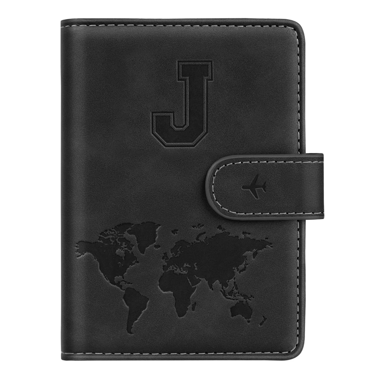 Passport Holder for Travel Essentials Personalized Initial Wallets