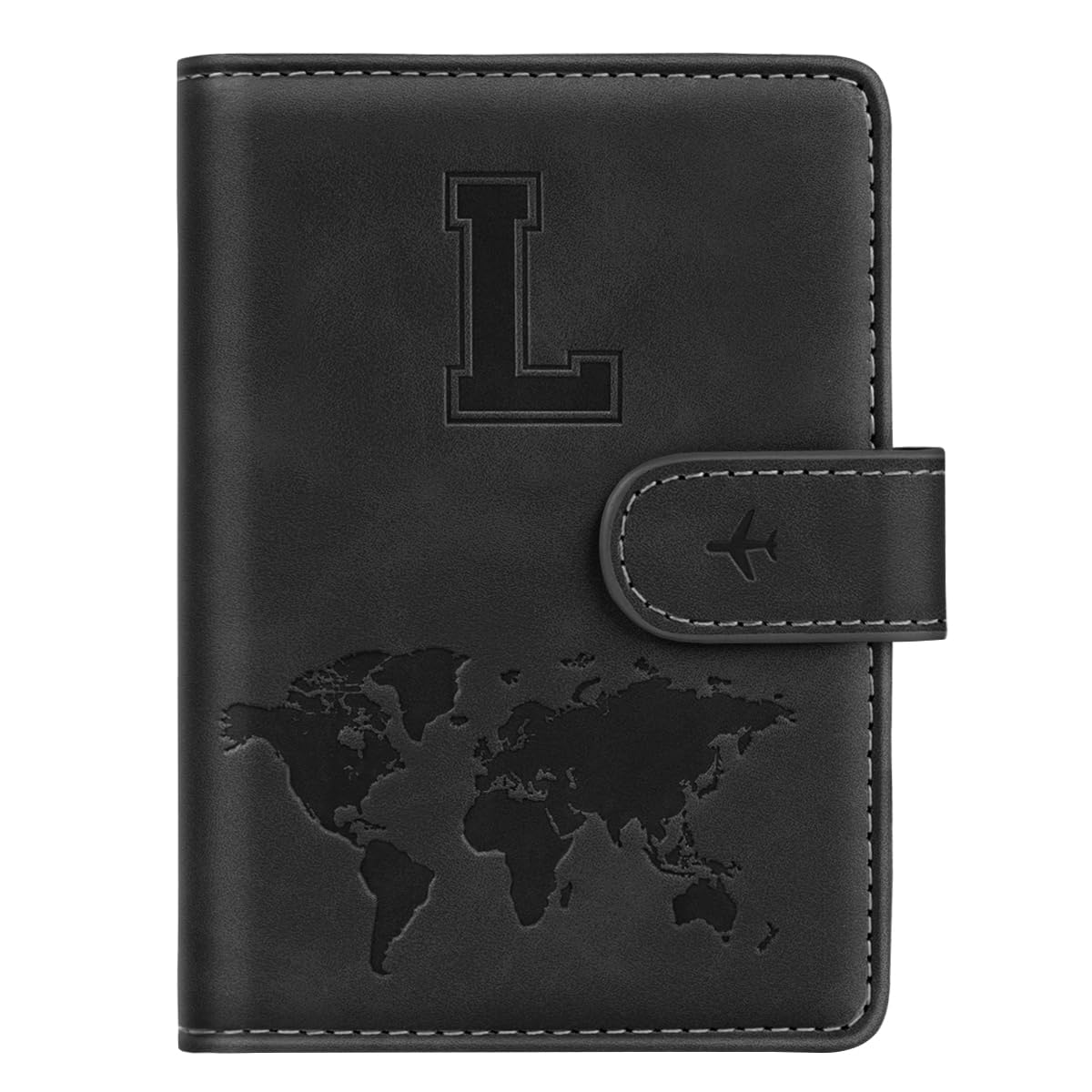 Passport Holder for Travel Essentials Personalized Initial Wallets