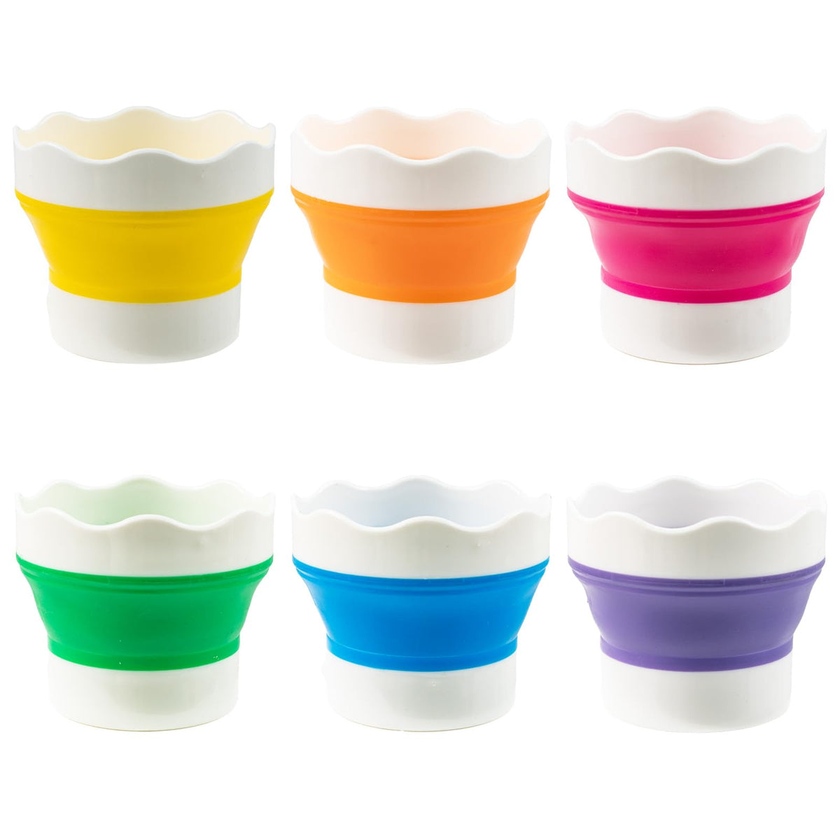 4PCS Collapsible Paint Cup, Paint Water Cup Collapsible Water Cups