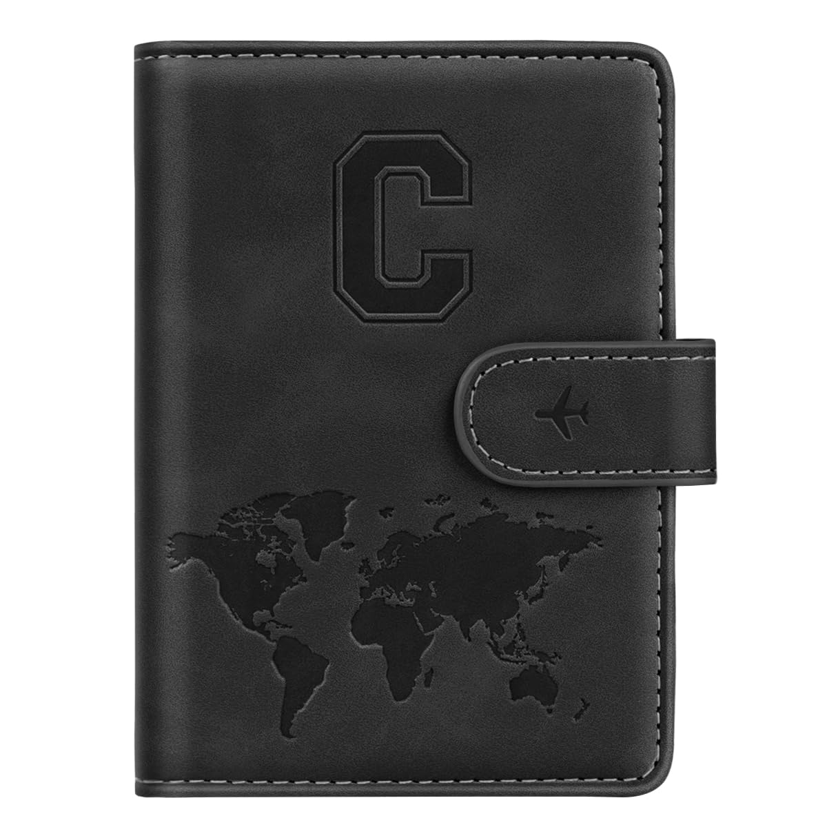 Passport Holder for Travel Essentials Personalized Initial Wallets