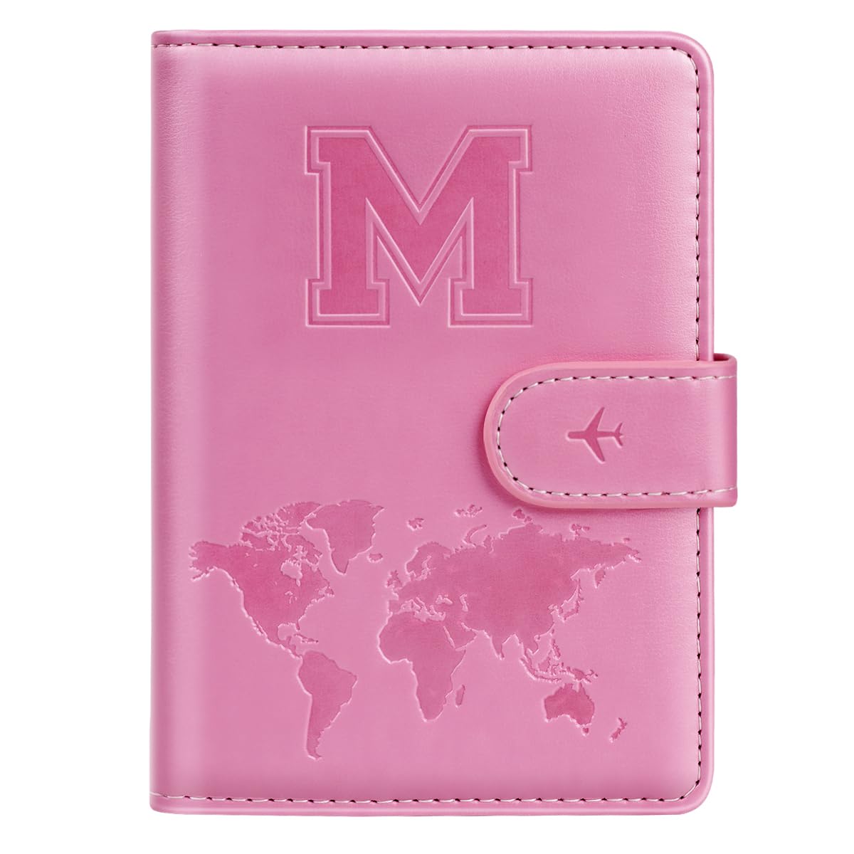 Passport Holder Wallet Cover Personalized Initial Travel Essentials