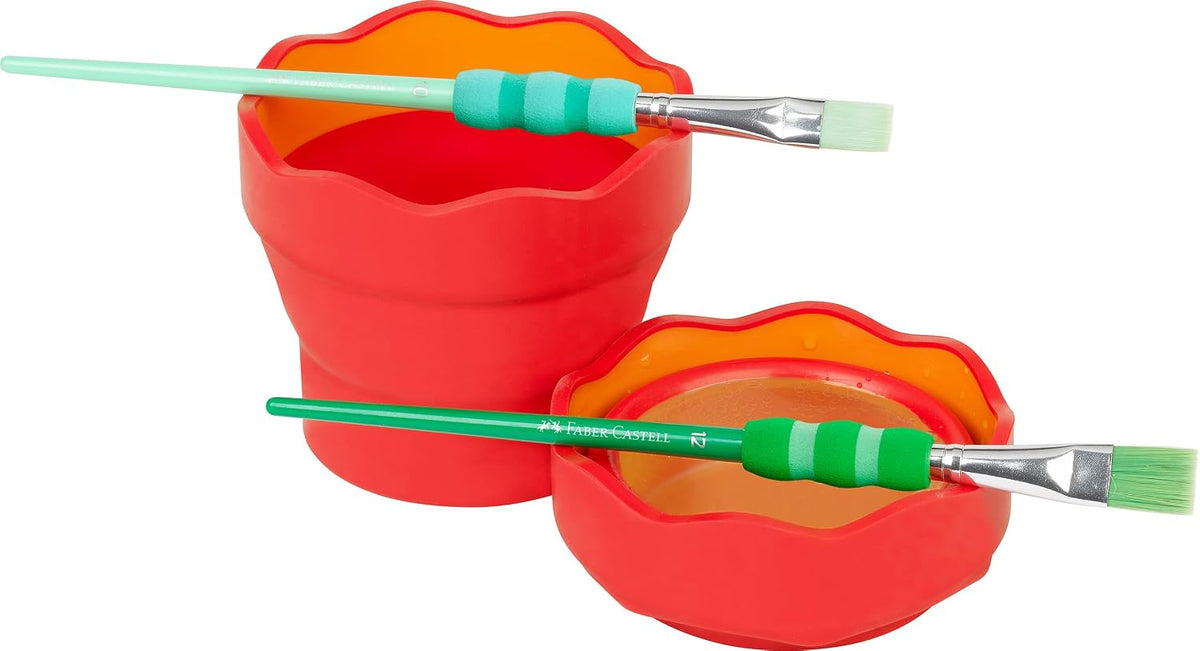 Faber-Castell Clic and Go Red Water Cup