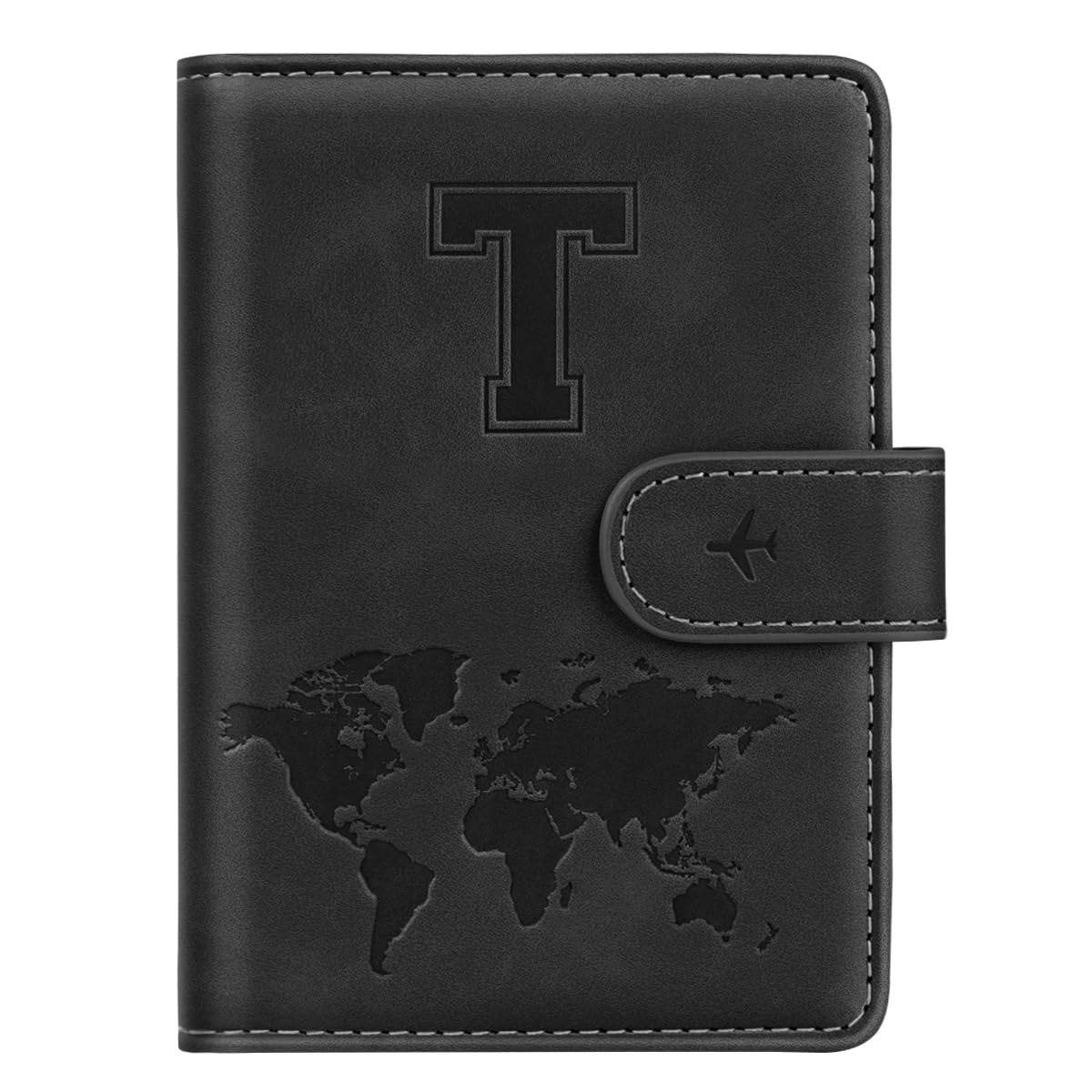Passport Holder for Travel Essentials Personalized Initial Wallets