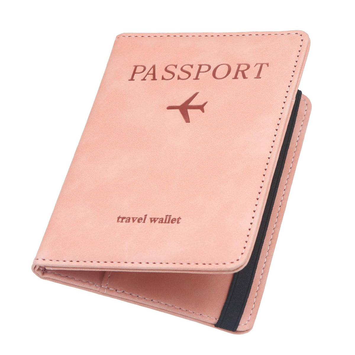 ILIYAH-Passport Cover-Passport Holder Travel Wallet-RFID Blocking Passport Case Travel Accessories Card Holder Wallet Unisex Travel Gifts (Green)