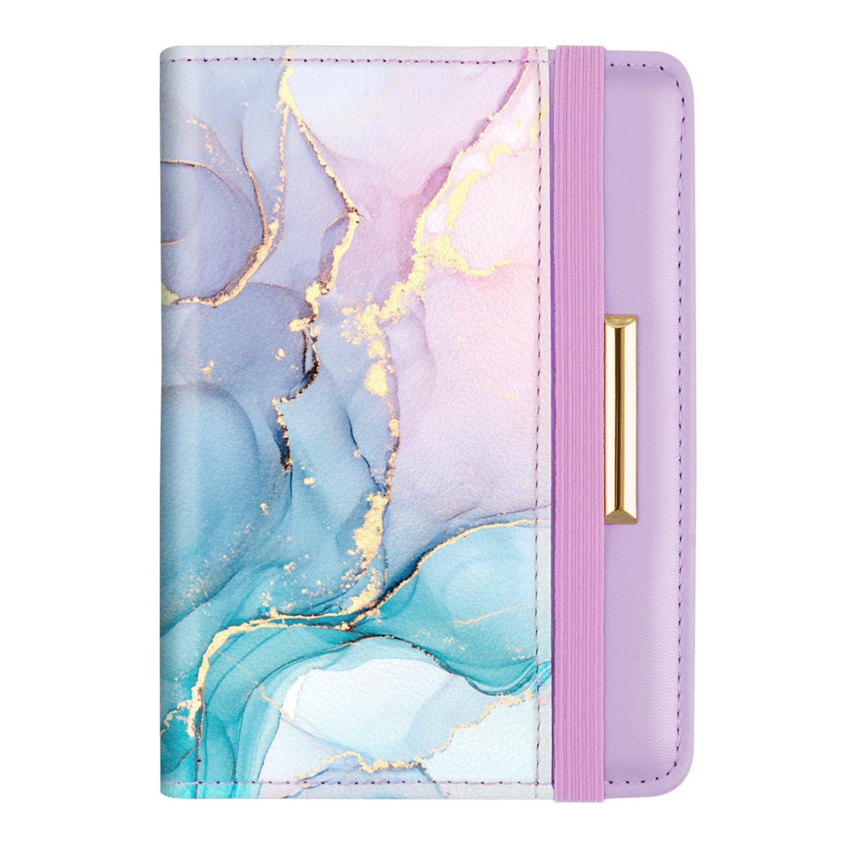 Coco Rossi Passport Holder for Travel Women Slim RFID Passport Cover Wallet