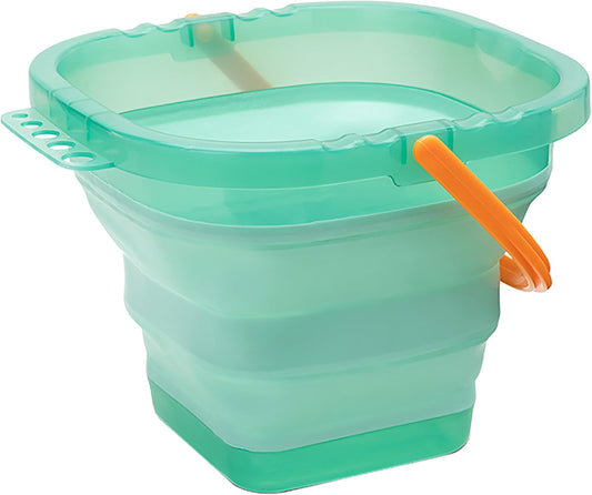 HIMI Collapsible Water Cup for Painting, Foldable Brush Rinse Container for Gouache, Acrylic & Watercolor, Portable Artist Water Bucket for Studio, Travel & Outdoor Painting
