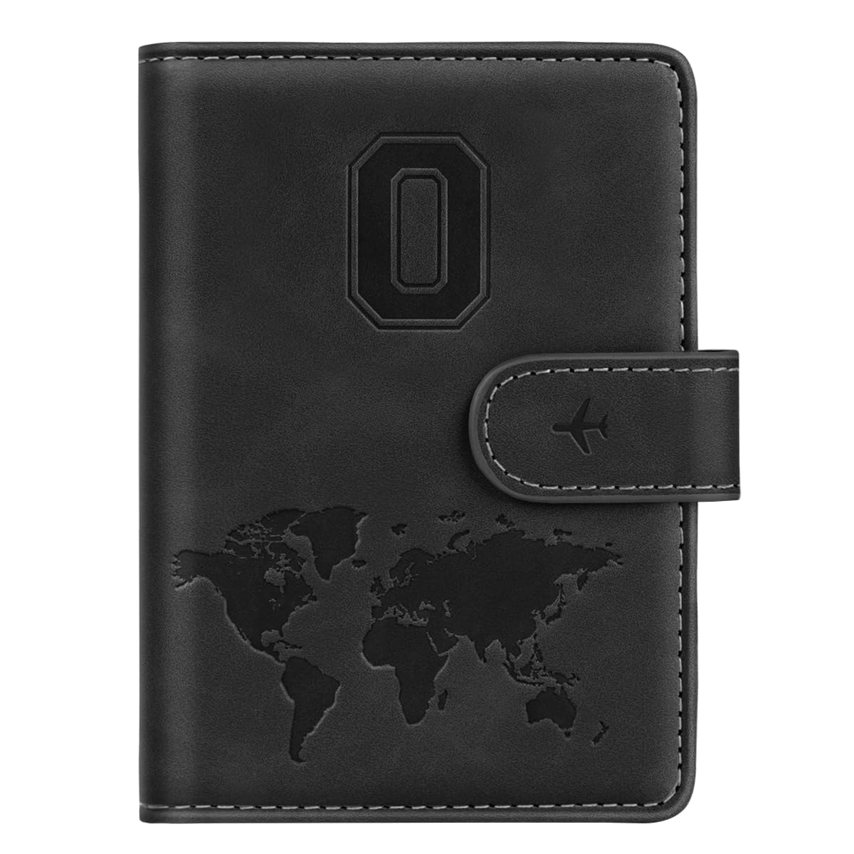 Passport Holder for Travel Essentials Personalized Initial Wallets