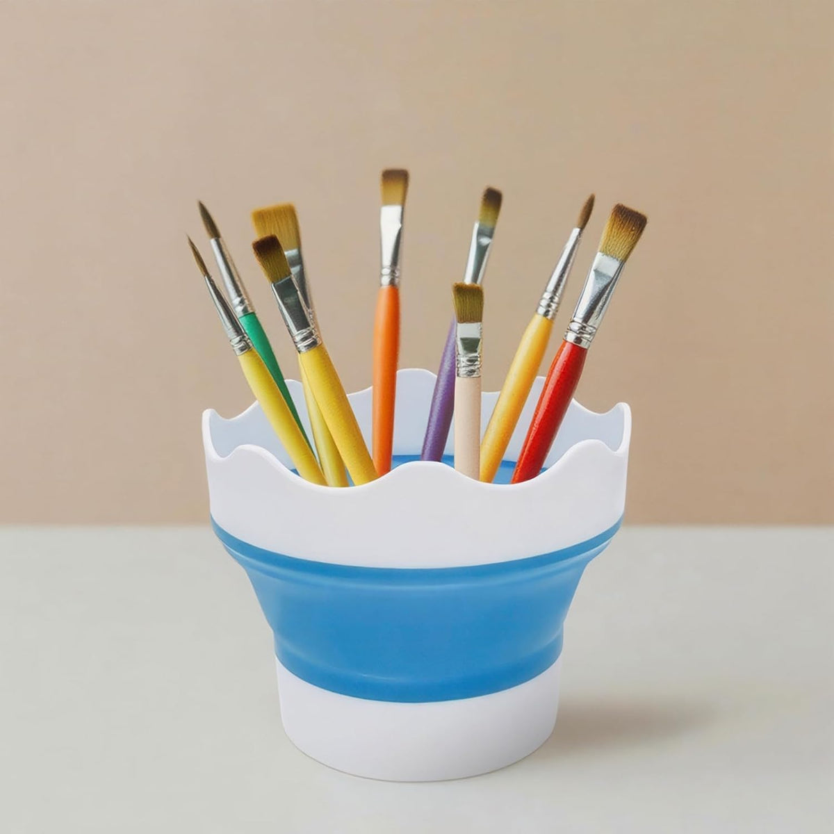 Paint Water Cup for Painting - Collapsible Paint Brush Washer