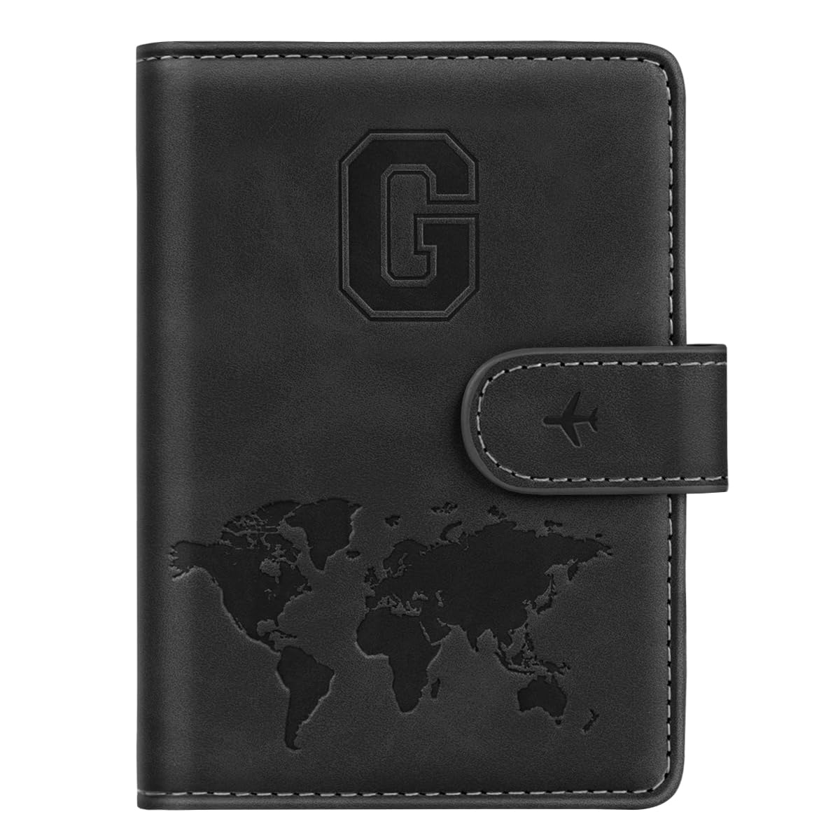 Passport Holder for Travel Essentials Personalized Initial Wallets