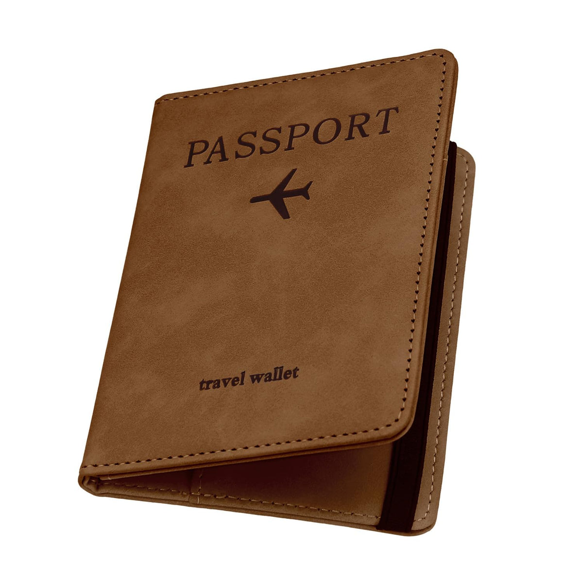 ILIYAH-Passport Cover-Passport Holder Travel Wallet-RFID Blocking Passport Case Travel Accessories Card Holder Wallet Unisex Travel Gifts (Green)