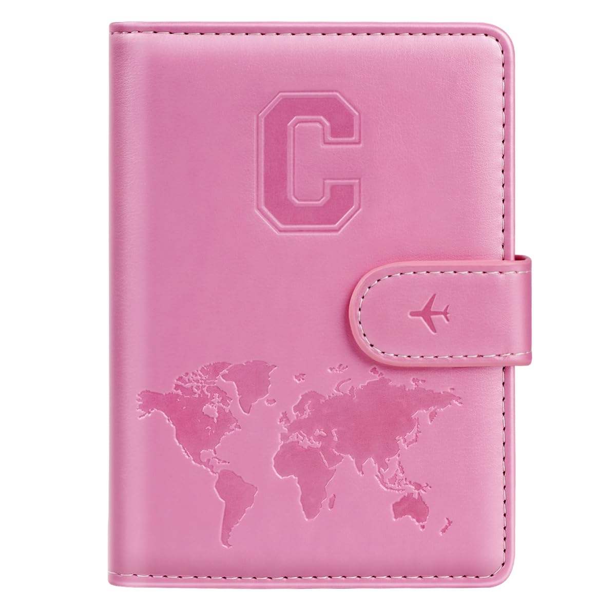 Passport Holder for Travel Essentials Personalized Initial Wallets