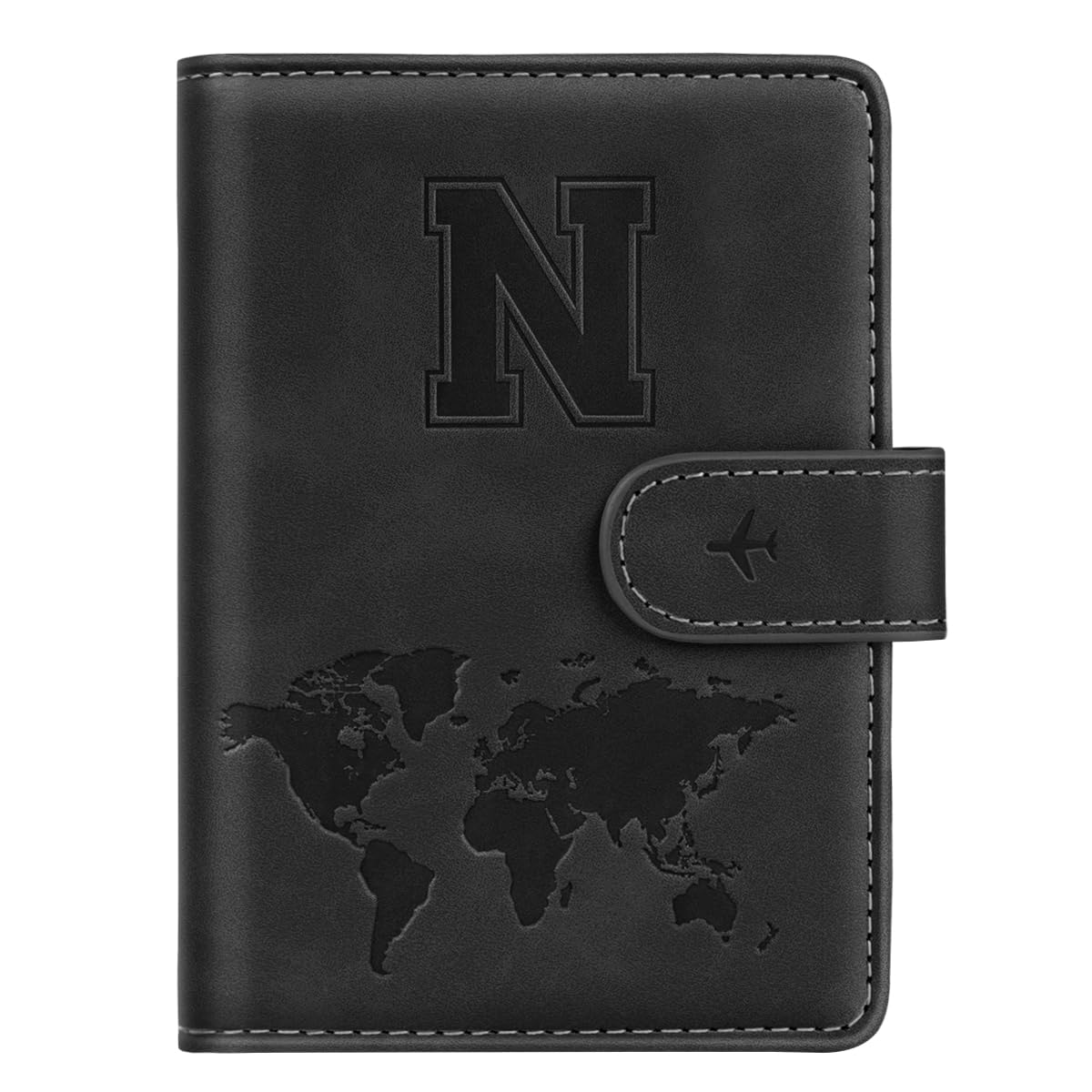 Passport Holder for Travel Essentials Personalized Initial Wallets
