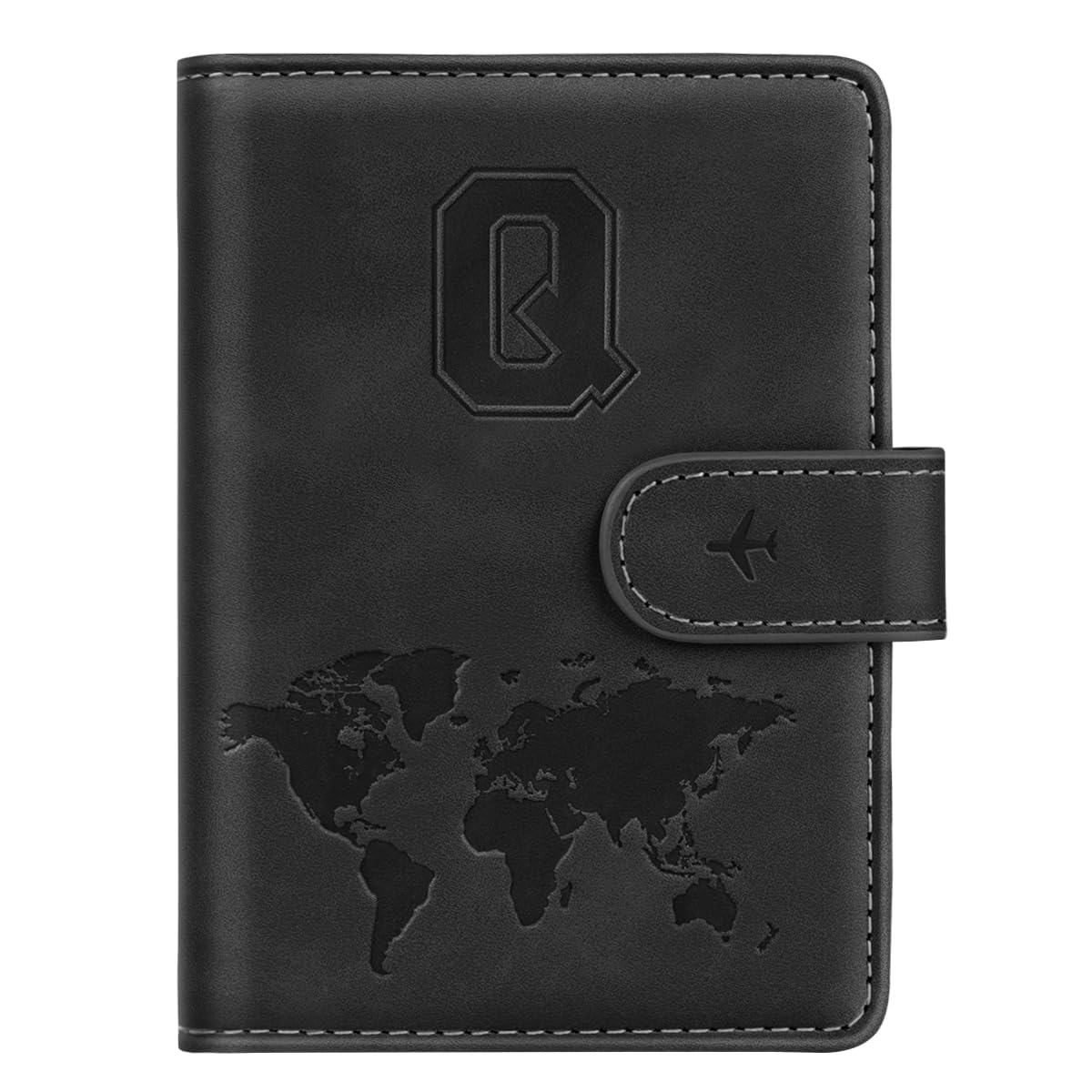 Passport Holder Wallet Cover Personalized Initial Travel Essentials