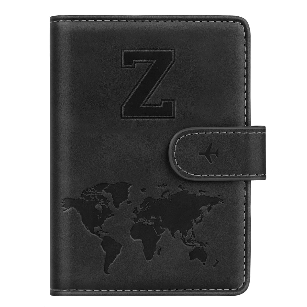 Passport Holder Wallet Cover Personalized Initial Travel Essentials