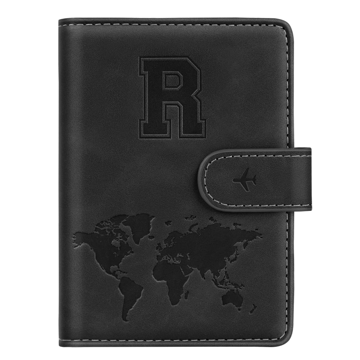 Passport Holder for Travel Essentials Personalized Initial Wallets