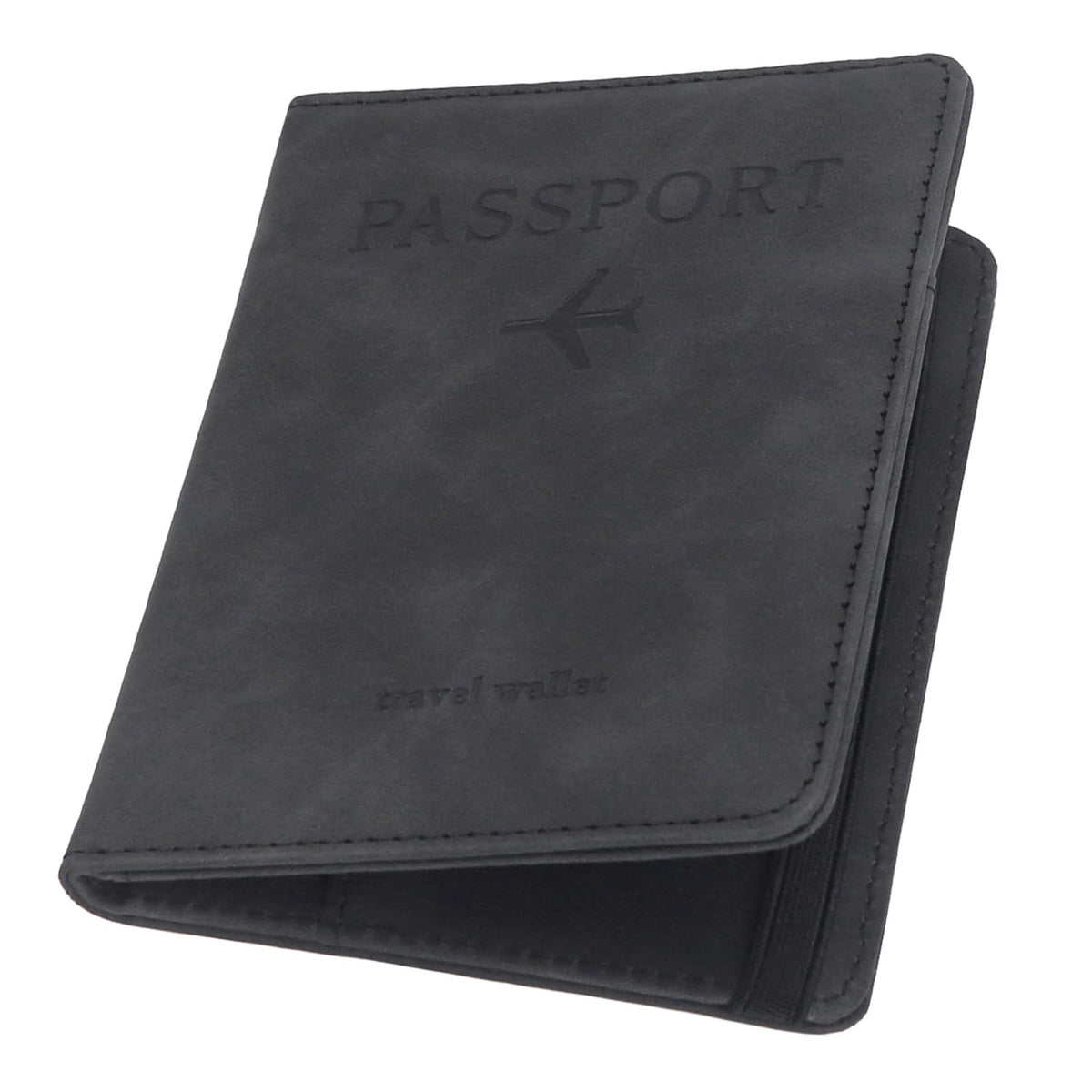 ILIYAH-Passport Cover-Passport Holder Travel Wallet-RFID Blocking Passport Case Travel Accessories Card Holder Wallet Unisex Travel Gifts (Green)