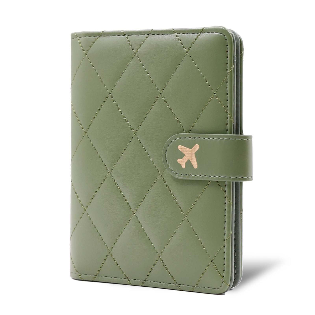 Melsbrinna Premium Leather Passport Holder Covers Case, Waterproof Rfid Blocking Travel Wallet Passport Holder with Pen Holder, Cute Passport Book for Women/Men