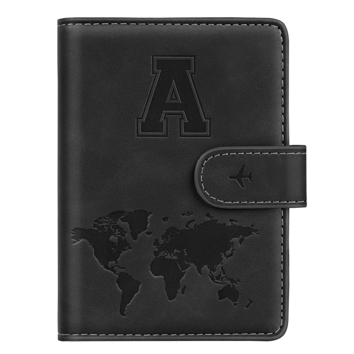 Passport Holder Wallet Cover Personalized Initial Travel Essentials