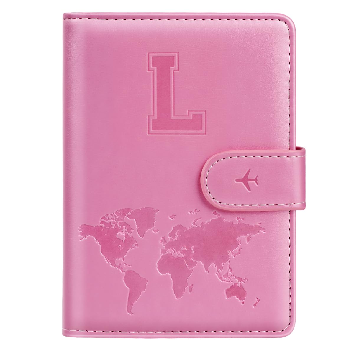 Passport Holder for Travel Essentials Personalized Initial Wallets