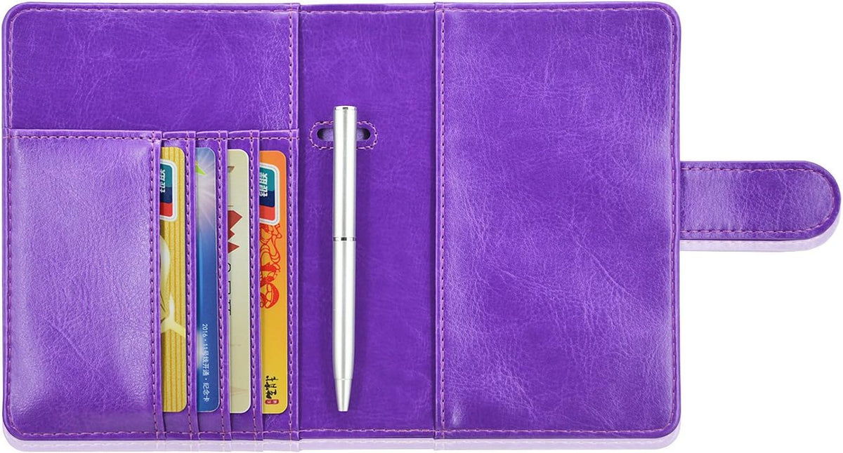 Passport Holder Cover, ACdream Protective Premium Leather RFID Blocking Wallet Travel Case for Passport/Credit Card/Air Ticket,