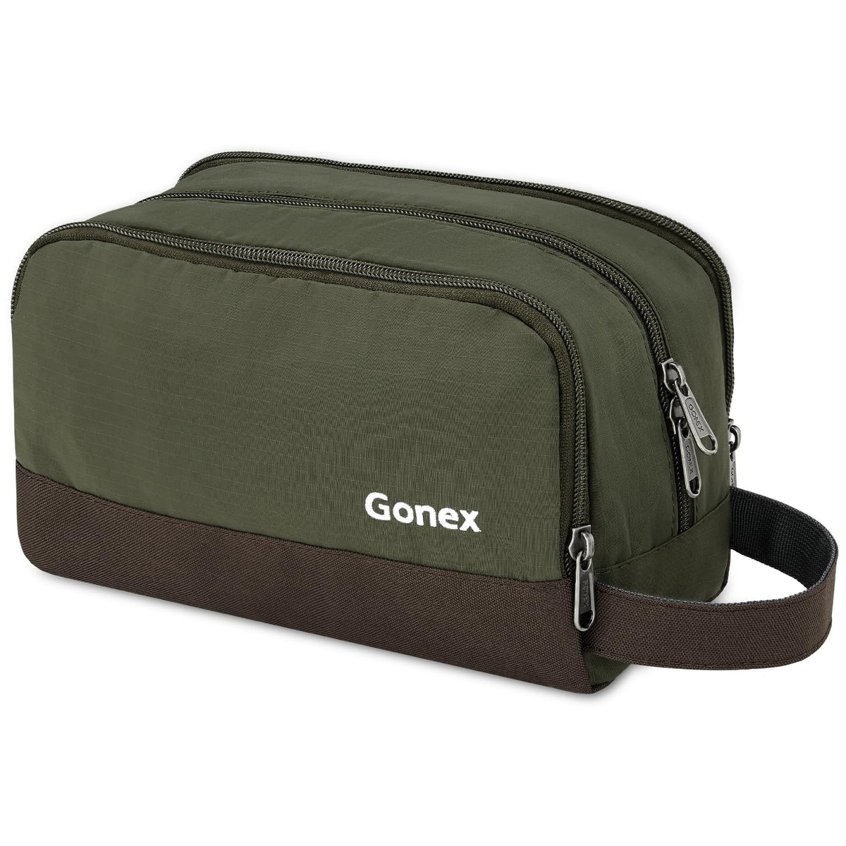 Gonex Travel Toiletry Bag for Men, Water Resistant Dopp Kit for Toiletries