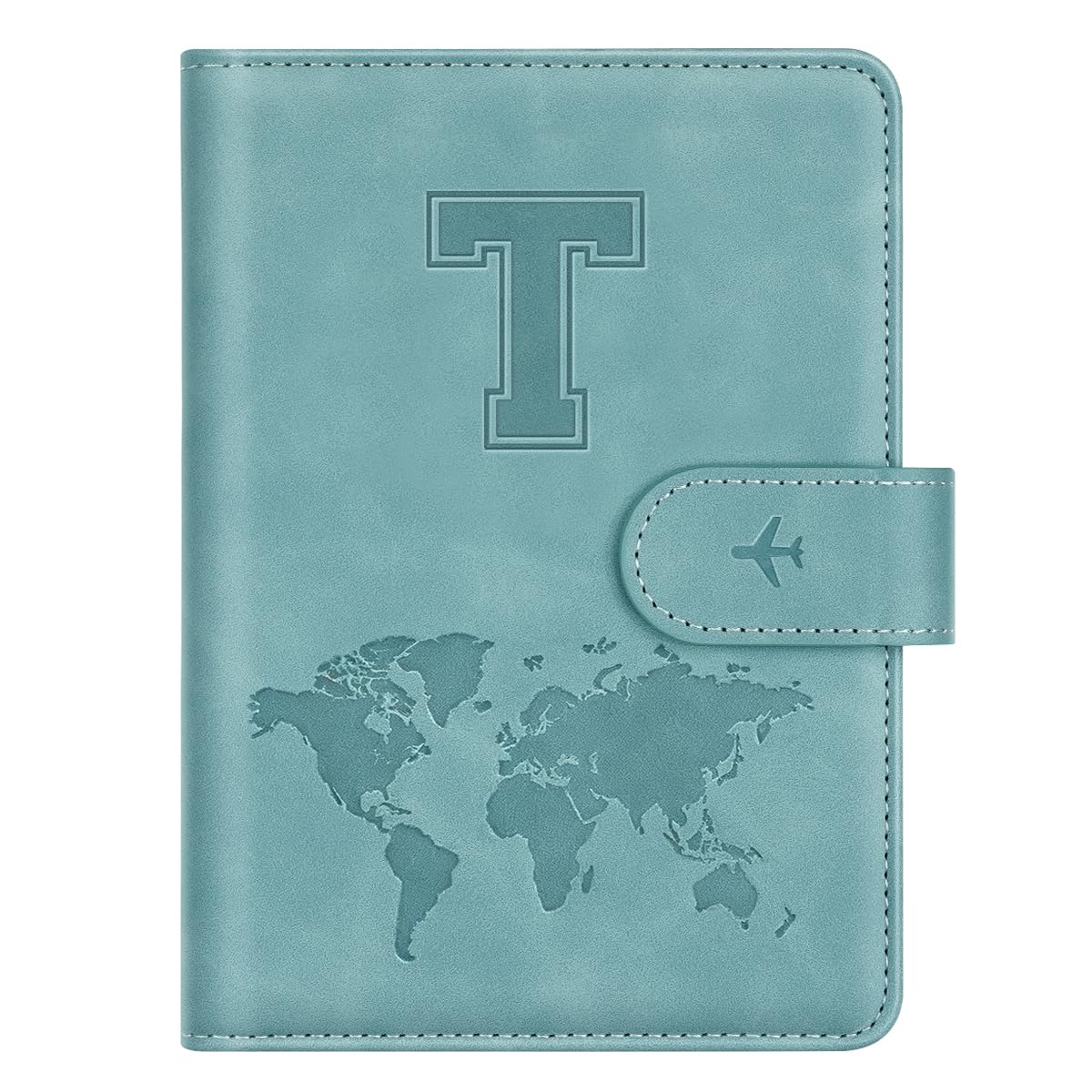 Passport Holder for Travel Essentials Personalized Initial Wallets