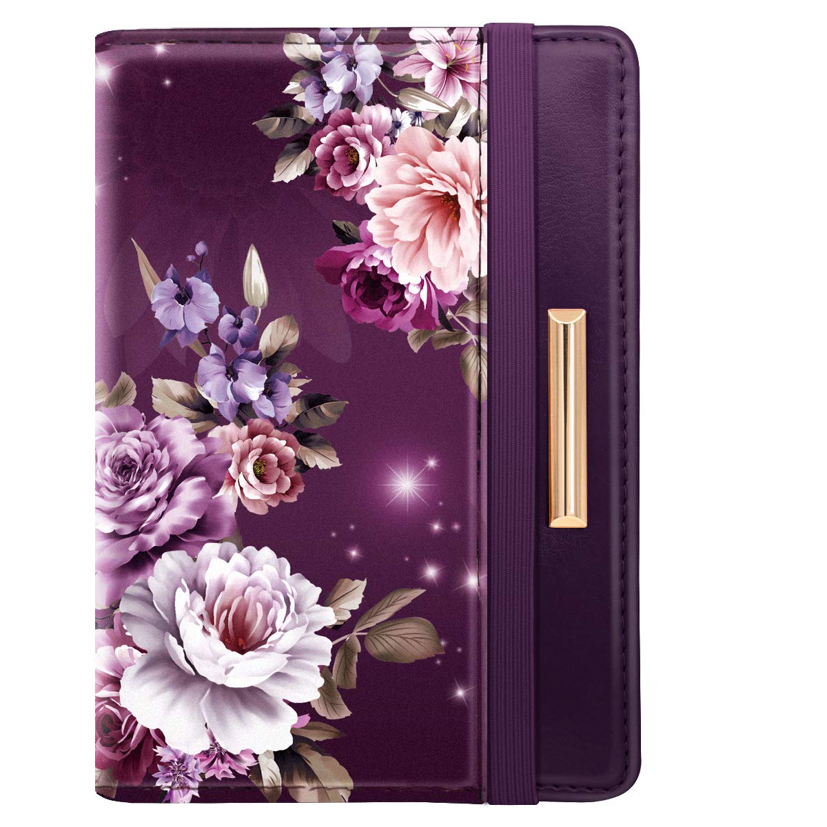 Coco Rossi Passport Holder for Travel Women Slim RFID Passport Cover Wallet