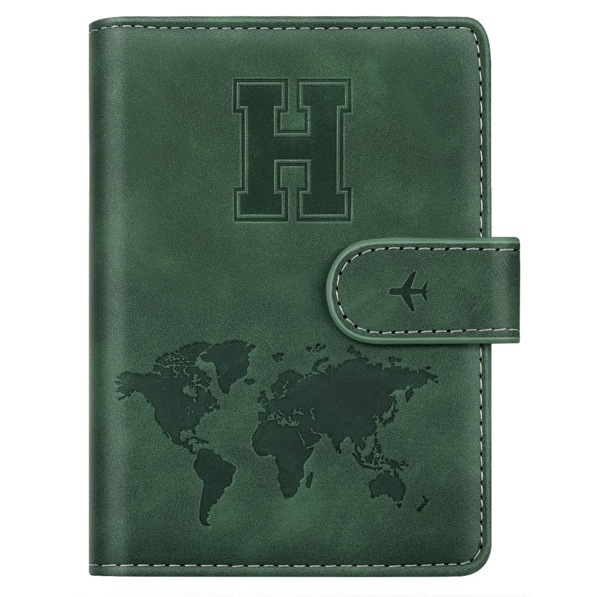 Passport Holder Wallet Cover Personalized Initial Travel Essentials