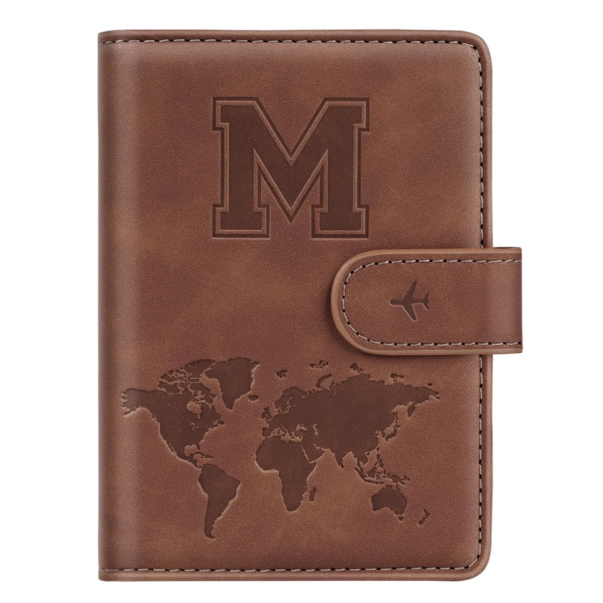 Passport Holder for Travel Essentials Personalized Initial Wallets