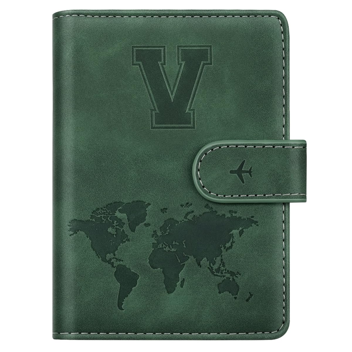 Passport Holder for Travel Essentials Personalized Initial Wallets