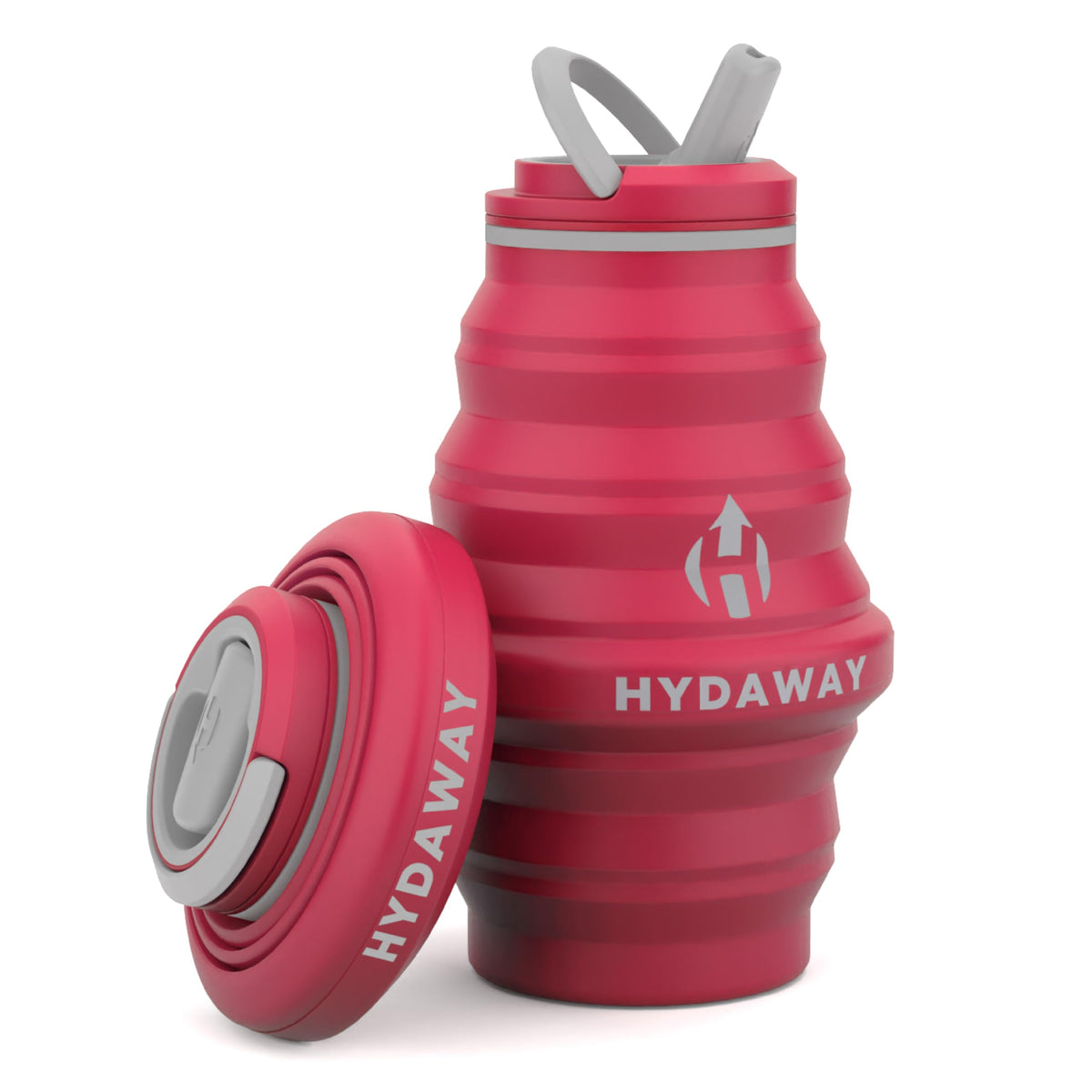 HYDAWAY 17oz Collapsible Water Bottle, Packable Leakproof for Travel