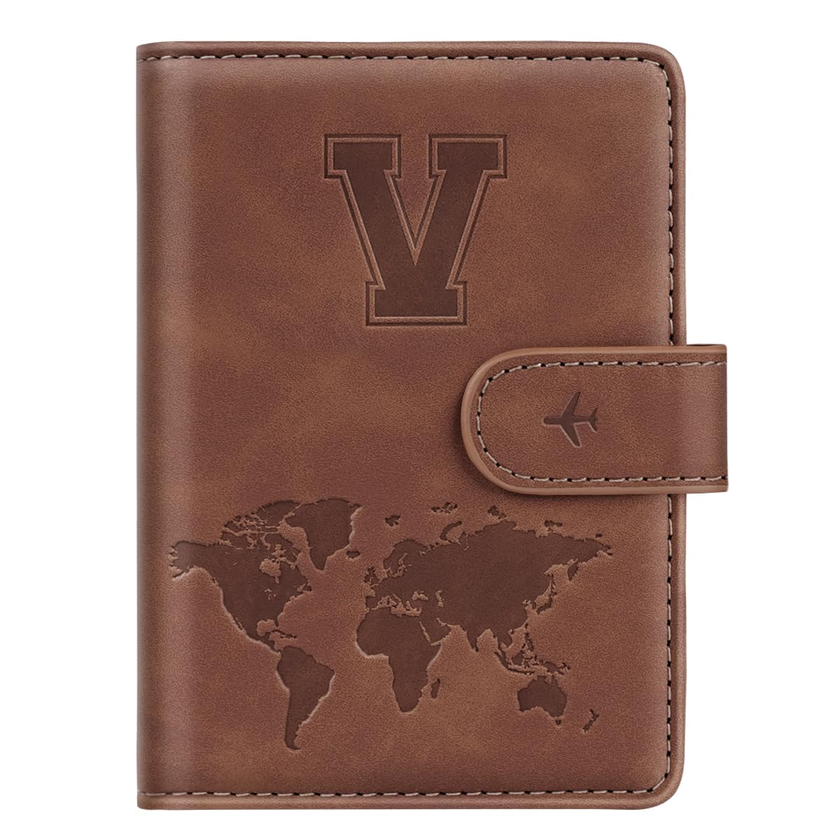 Passport Holder Wallet Cover Personalized Initial Travel Essentials