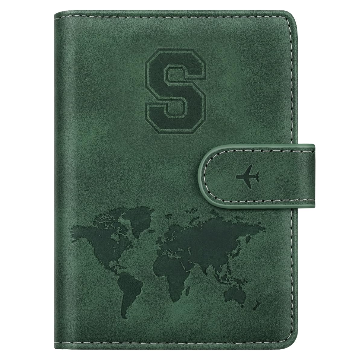 Passport Holder for Travel Essentials Personalized Initial Wallets
