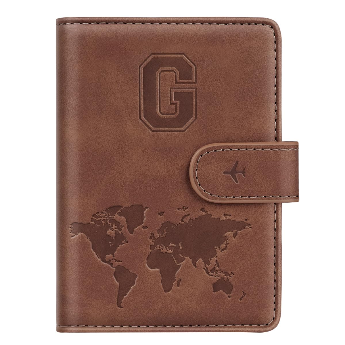 Passport Holder for Travel Essentials Personalized Initial Wallets