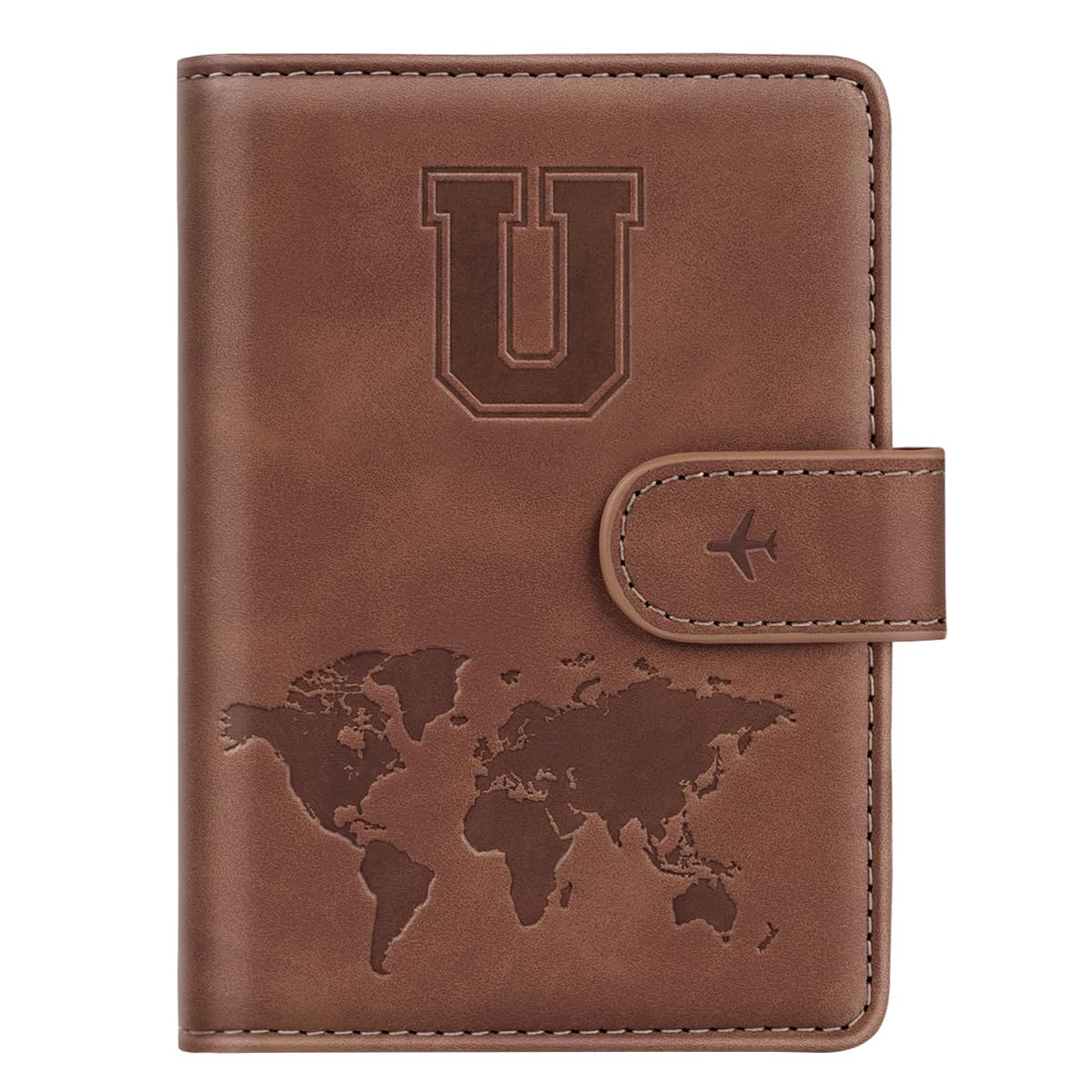 Passport Holder Wallet Cover Personalized Initial Travel Essentials