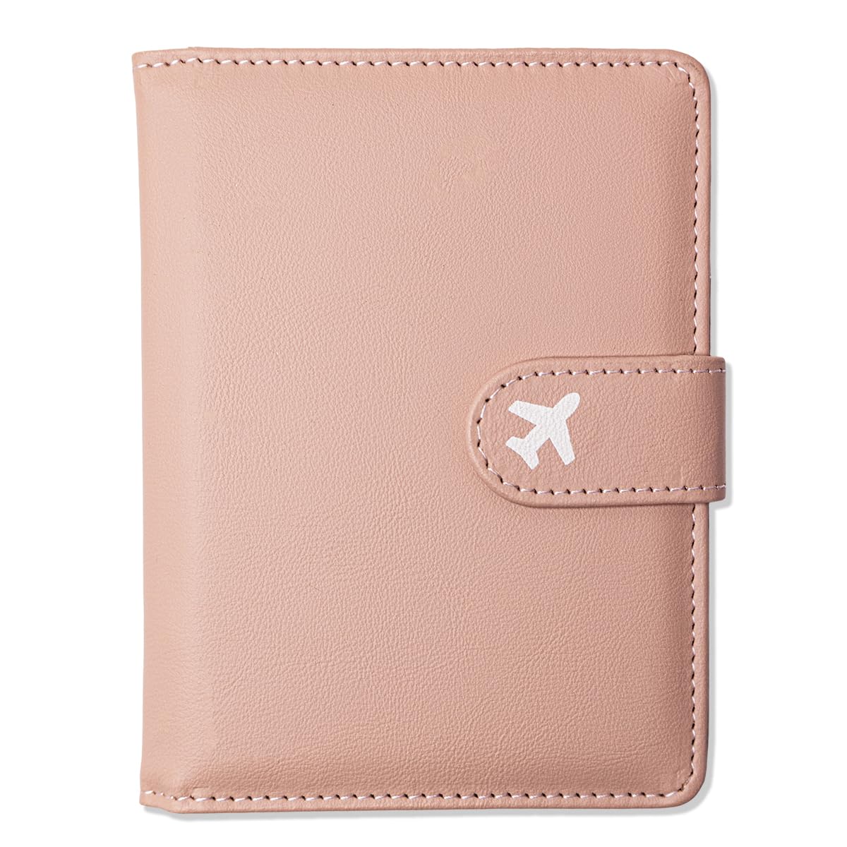 Passport Holder, Cute Travel Wallet Cover with RFID Blocking,Strawberry