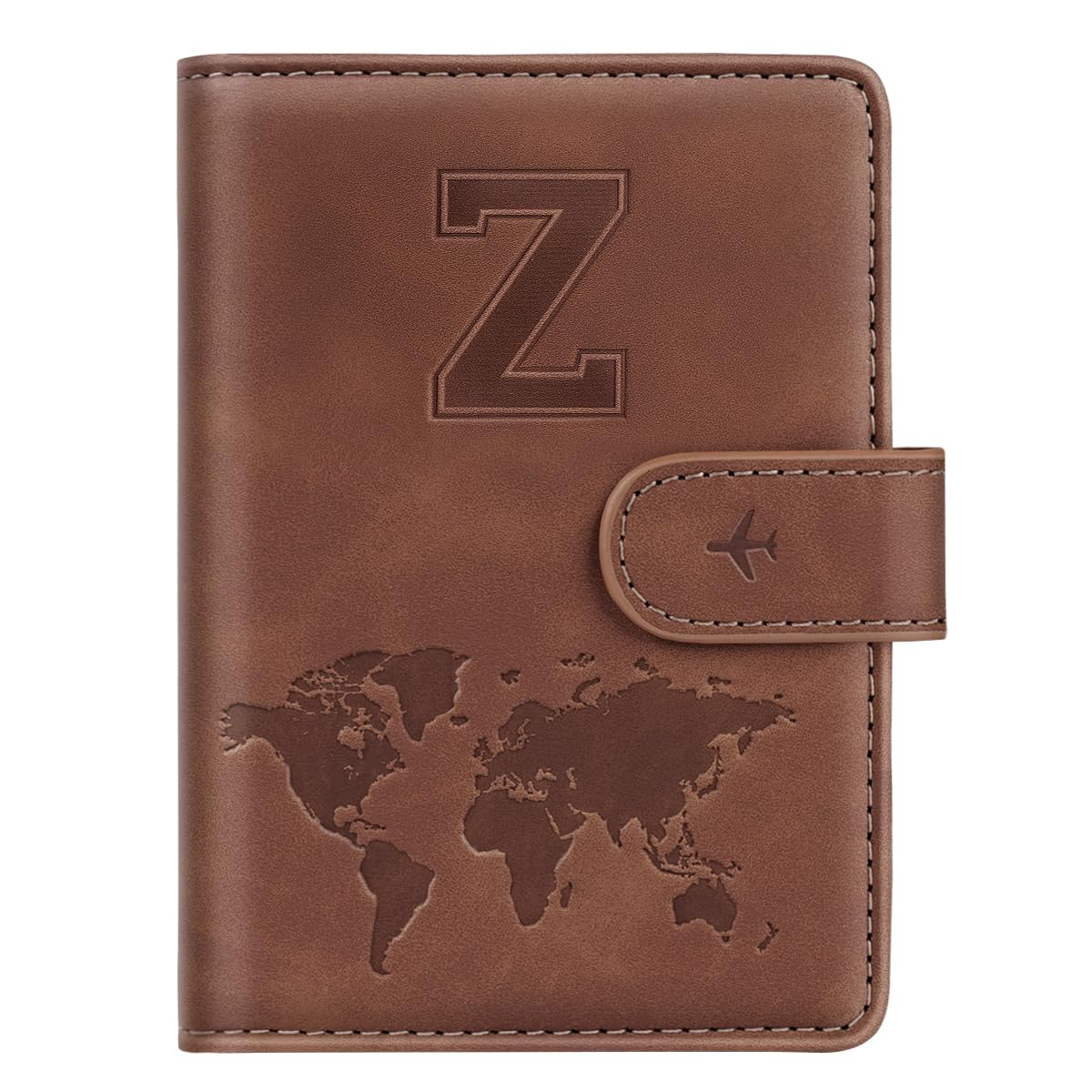 Passport Holder for Travel Essentials Personalized Initial Wallets