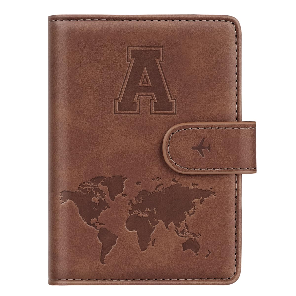 Passport Holder for Travel Essentials Personalized Initial Wallets