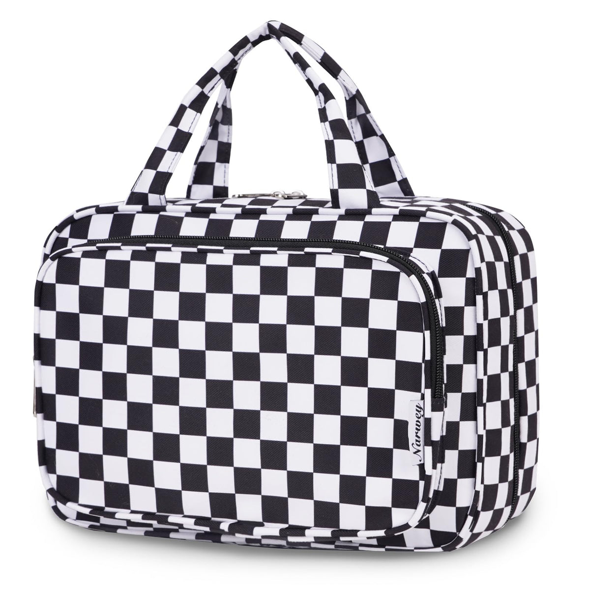 Narwey Hanging Toiletry Bag for Women, Travel Makeup Cosmetic Organizer Bag