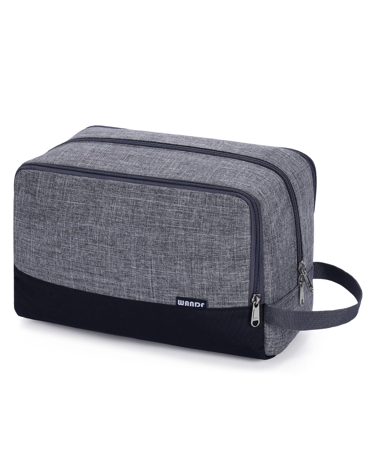 WANDF Travel Toiletry Bag for Men, Small Dopp Kit for Toiletries