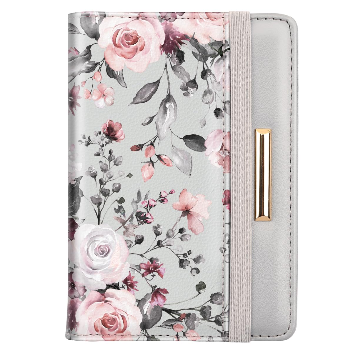 Coco Rossi Passport Holder for Travel Women Slim RFID Passport Cover Wallet